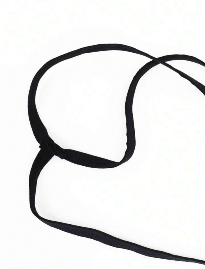 Elegant floral lace men's thong.